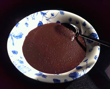 vegan chocolate pudding using jello package