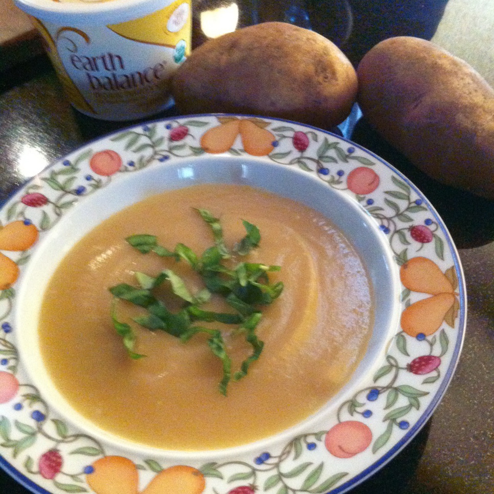 potato soup – easy and vegan