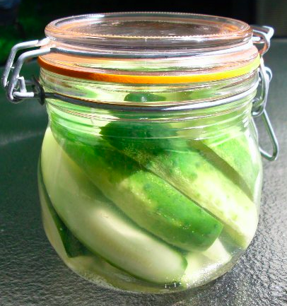 quick sweet and sour pickles